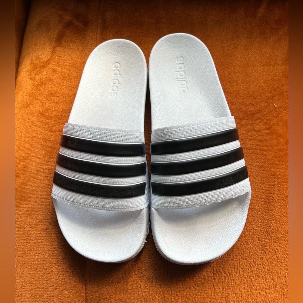 Adidas pool slides 9